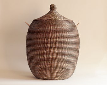 EGG African Basket Black LARGE