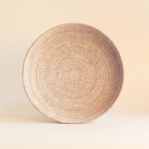 BOWL L African basket White Ø 50cm image 1