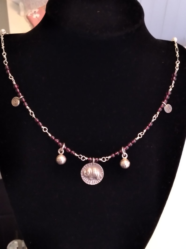Bling Jewelry Collana Elefante Turchese In Argento 925 - Ciondolo Portafortuna Con Pietra Simulata