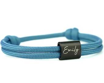 KOMIMAR • name bracelet • gift for boyfriend • gift for dad