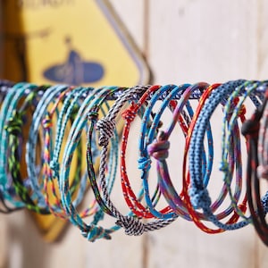 KOMIMAR Surfer Armband dezent 2mm Ø BEACH, Bracelet, Boho Armband  Freundschaftsarmband, Wasserfest, Strandschmuck, Surferarmband