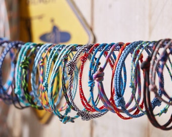 KOMIMAR Surfer Armband dezent 2mm Ø BEACH, Bracelet, Boho Armband  Freundschaftsarmband, Wasserfest, Strandschmuck, Surferarmband