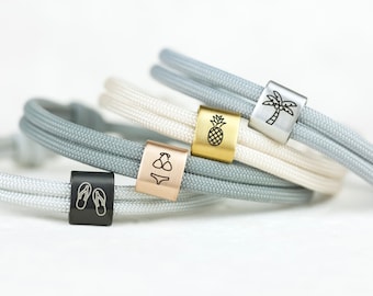KOMIMAR engraving bracelet, couple bracelet, personalized, initials, individual engraving bracelet, anniversary, couple