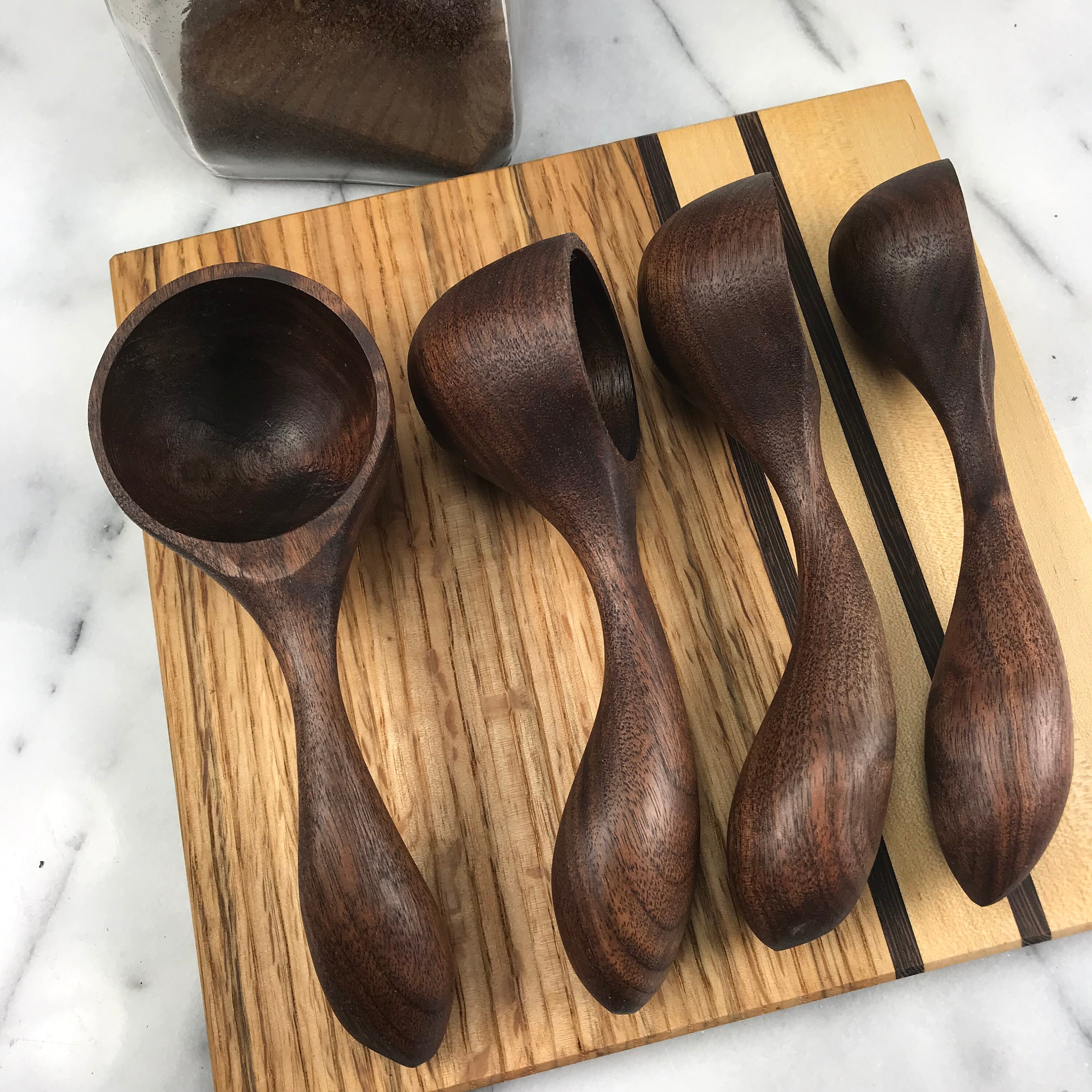 Individual Coffee Scoops / 1 2 3 Tablespoons and 1 /4 Cup Etsy