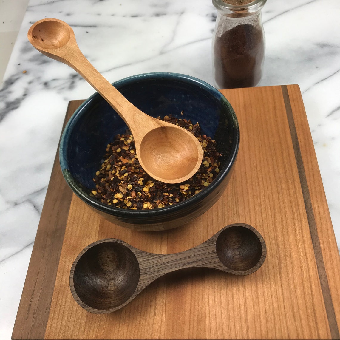 Double Measuring Spoon / 1 Teaspoon 1 Tablespoon / 5 or Etsy