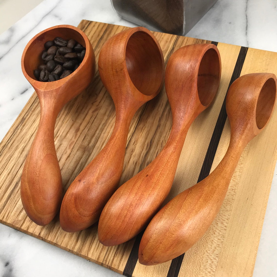 Individual Coffee Scoops / 1 2 3 Tablespoons and 1 /4 Cup Etsy