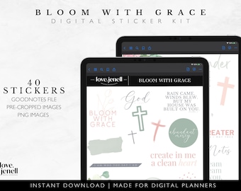 Bible Journaling Digital Stickers | GoodNotes, Notability, Noteshelf | Ipad Android Digital Stickers |  Scripture Faith Stickers