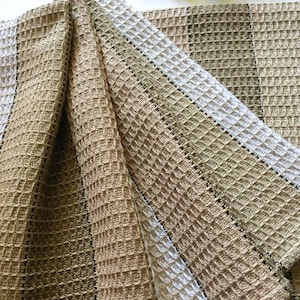 Handwoven tea towel, cotton tea towel, handmade towels, woven towel, handmade kitchen decor, weave towels, hand towels, waffle weave towel
