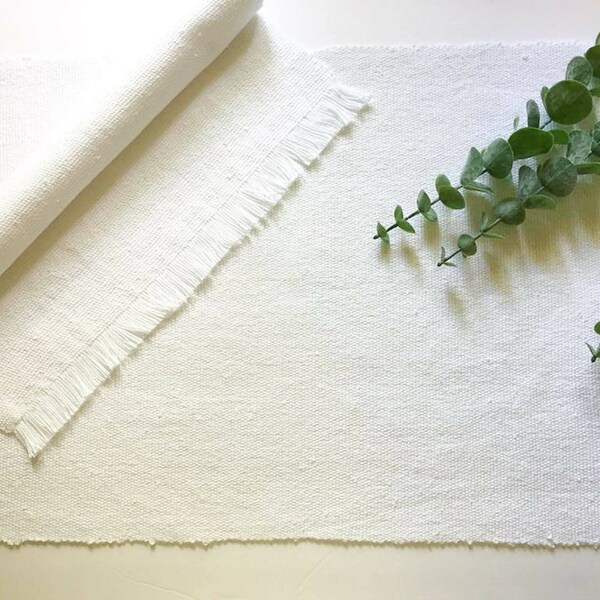 Handwoven placemat, 100% cotton placemats, 13”x17”, Woven placemats, Machine washable, Handwoven home decor, Table mats