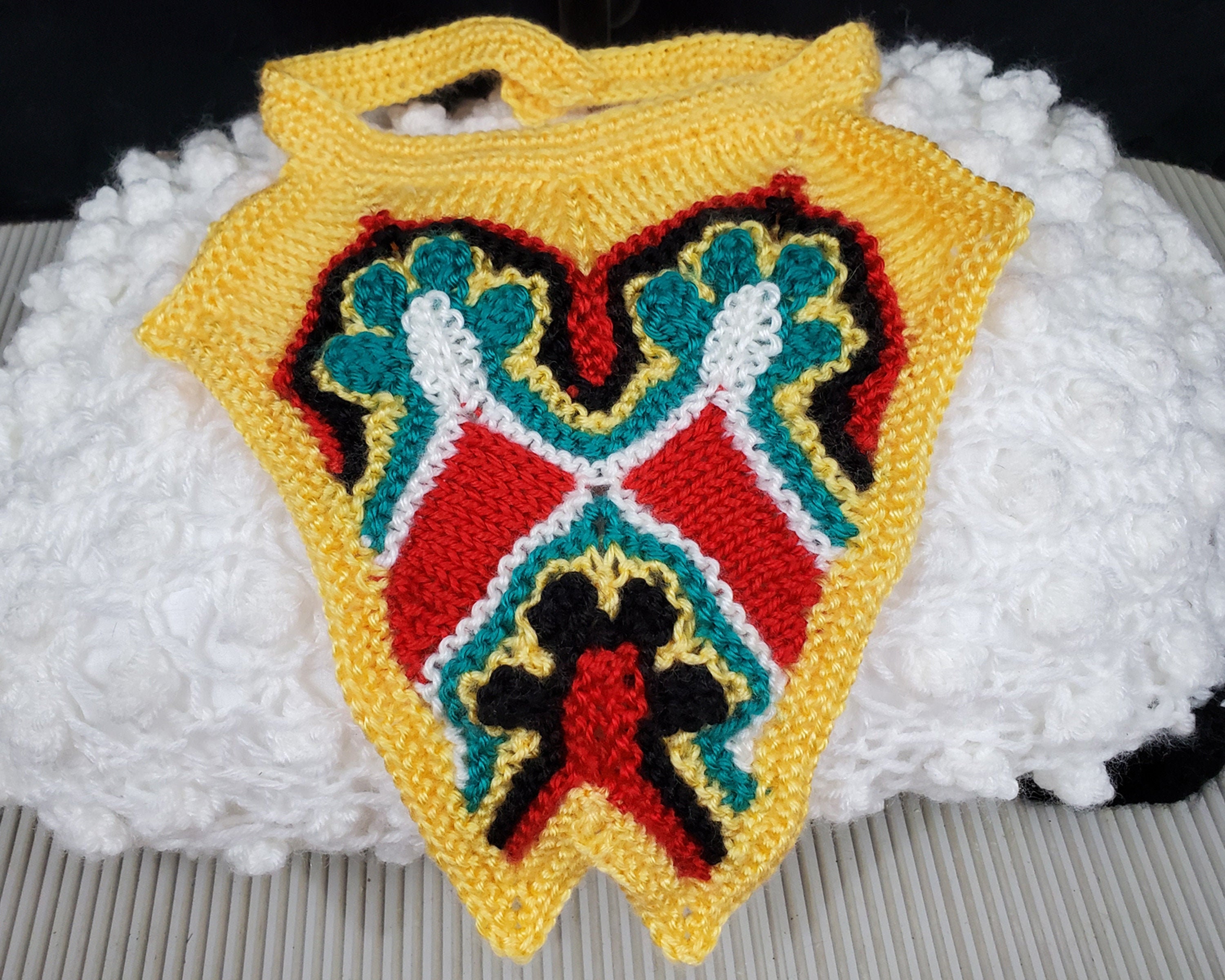 dog bandana knitting pattern