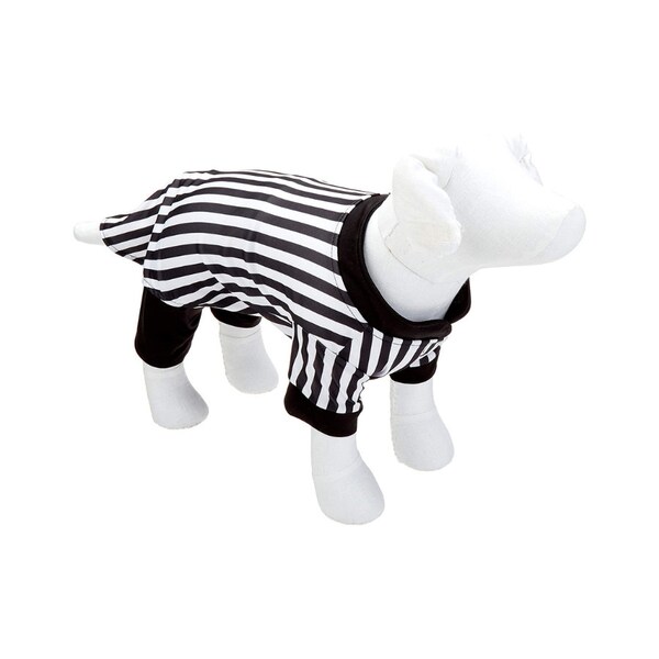 Midlee Referee Halloween Dog Costume