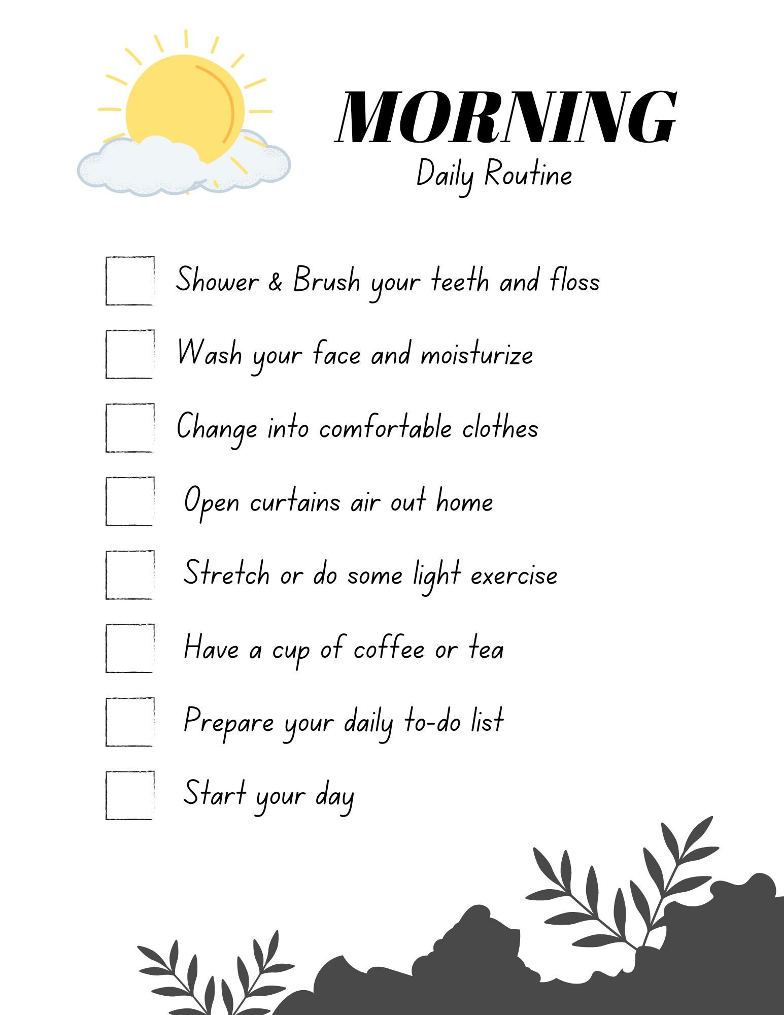 Daily, Weekly, Monthly Cleaning, to Do List, Spring Clean, Deep Clean ...