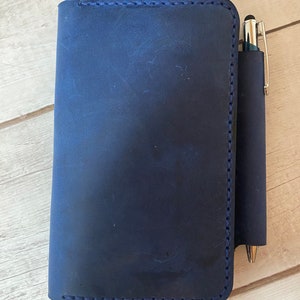 Handmade Leather FieldNotes Holder image 4