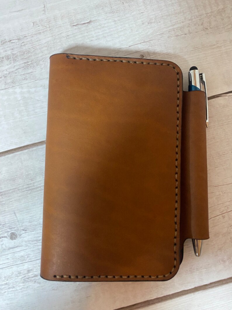 Handmade Leather FieldNotes Holder image 6