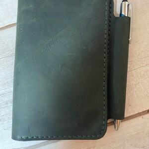 Handmade Leather FieldNotes Holder image 3