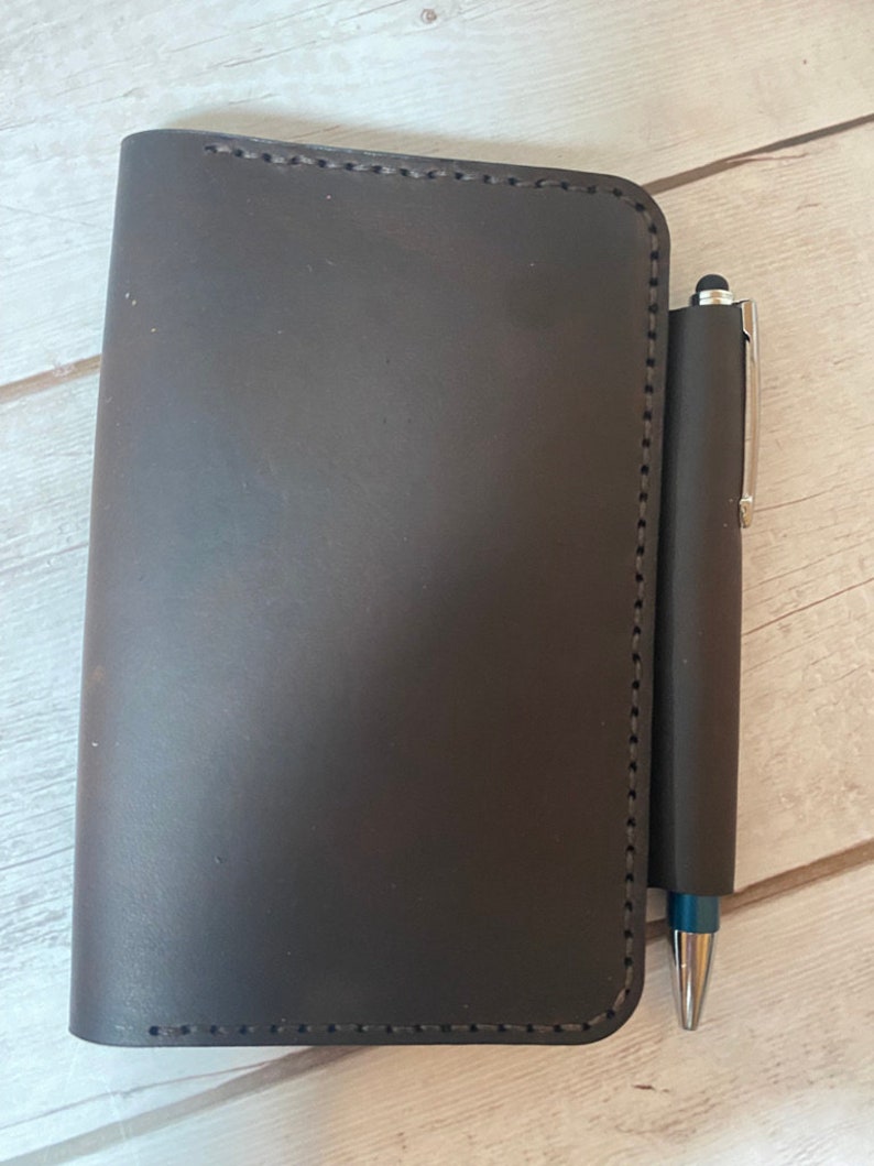 Handmade Leather FieldNotes Holder image 5