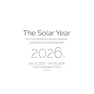 Lunar Calendar | Wheel of the Year | Full Moon Phase Calendar | Winter Solstice | Circular Calendar | 2026 | 2025 | Wall Art Print Poster image 8