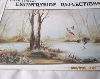 Country Reflections -Vol 17 -Susan Scheewe -1986-Rare book- Great instructions-45 pages
