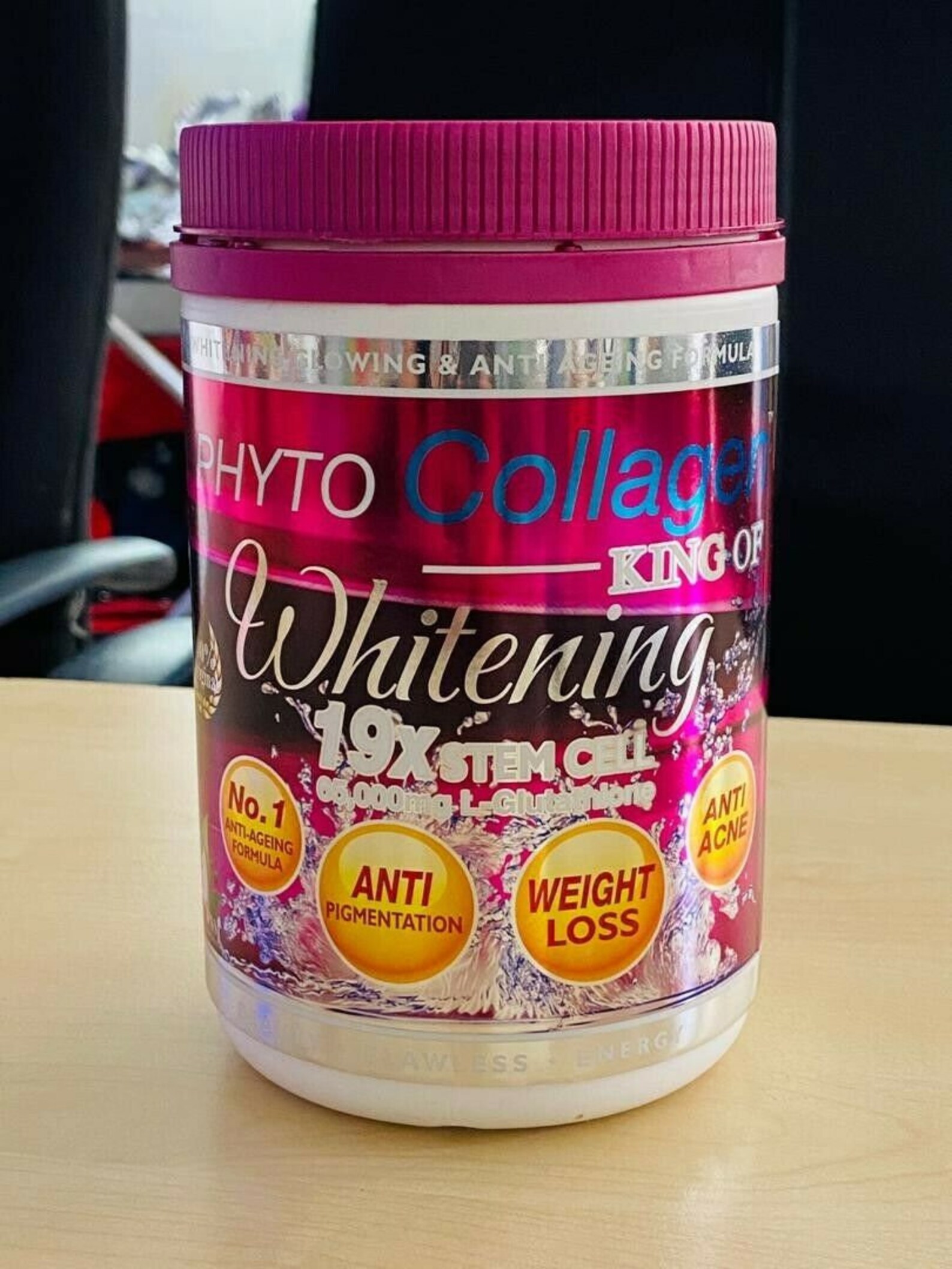 Phyto Collagen King of Whitening 19X STEM CELL AntiAging Anti  Etsy