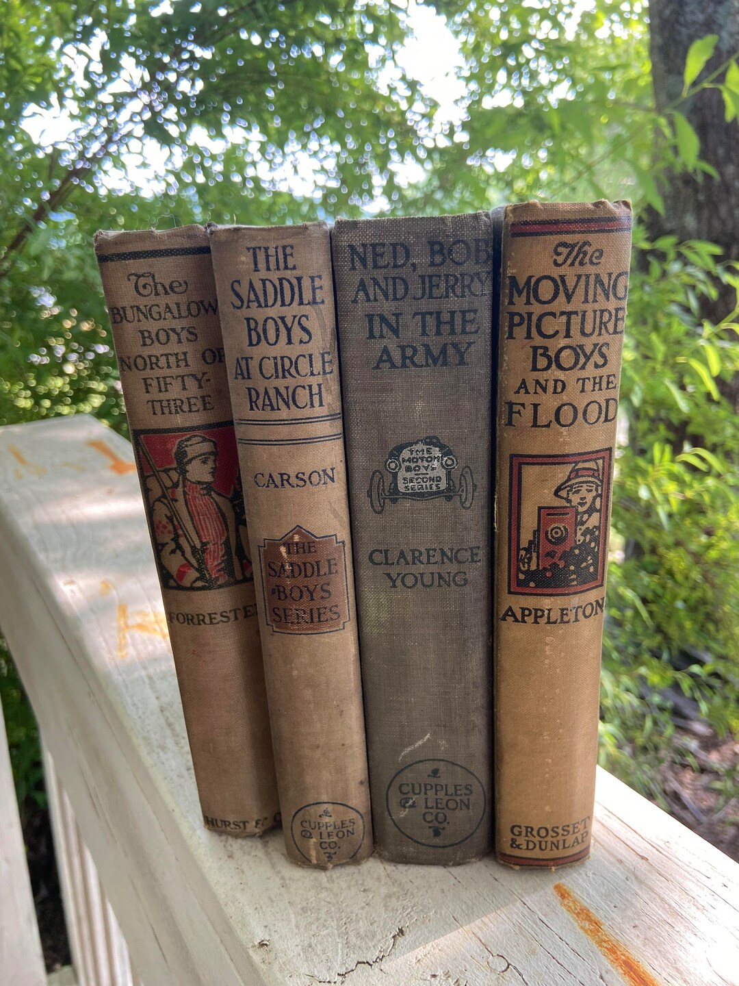 Vintage, Antique Book Lot Mixed Set of 4 Etsy