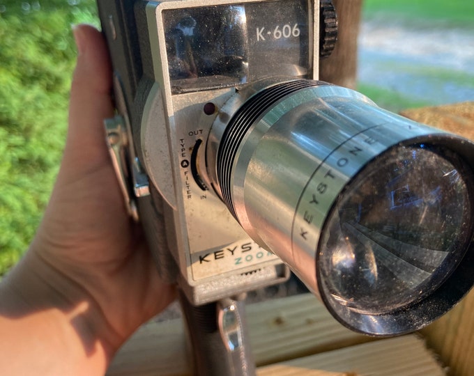 Keystone Vintage 8mm Video Camera With Case Etsy