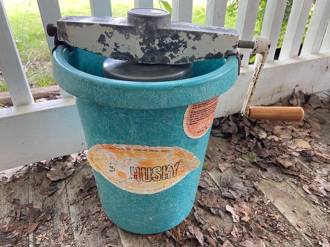 Vintage Husky Ice Cream Maker Etsy