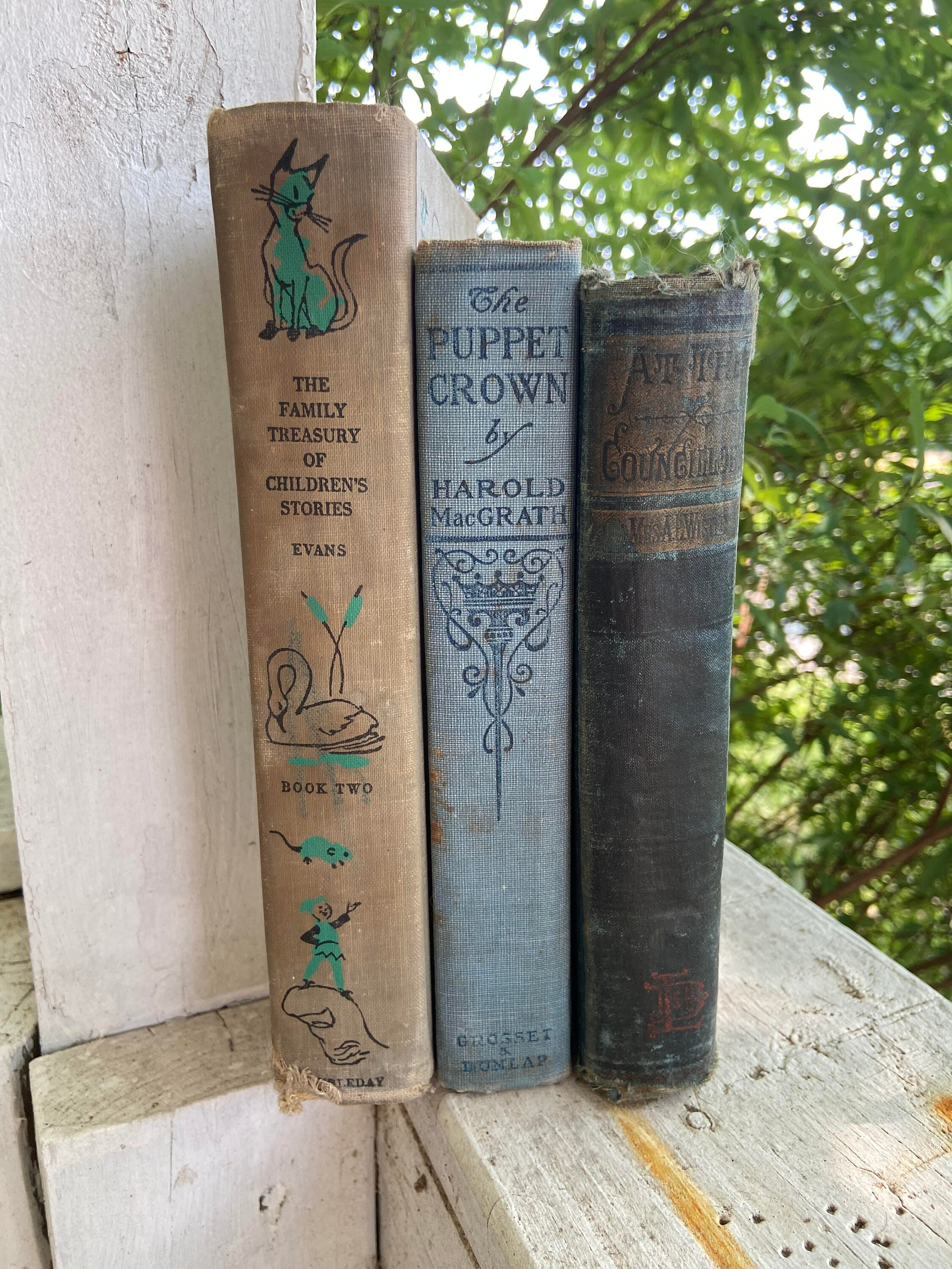 Vintage, Antique Book Lot Mixed Set of 3 Etsy