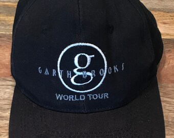 garth brooks flat bill hat