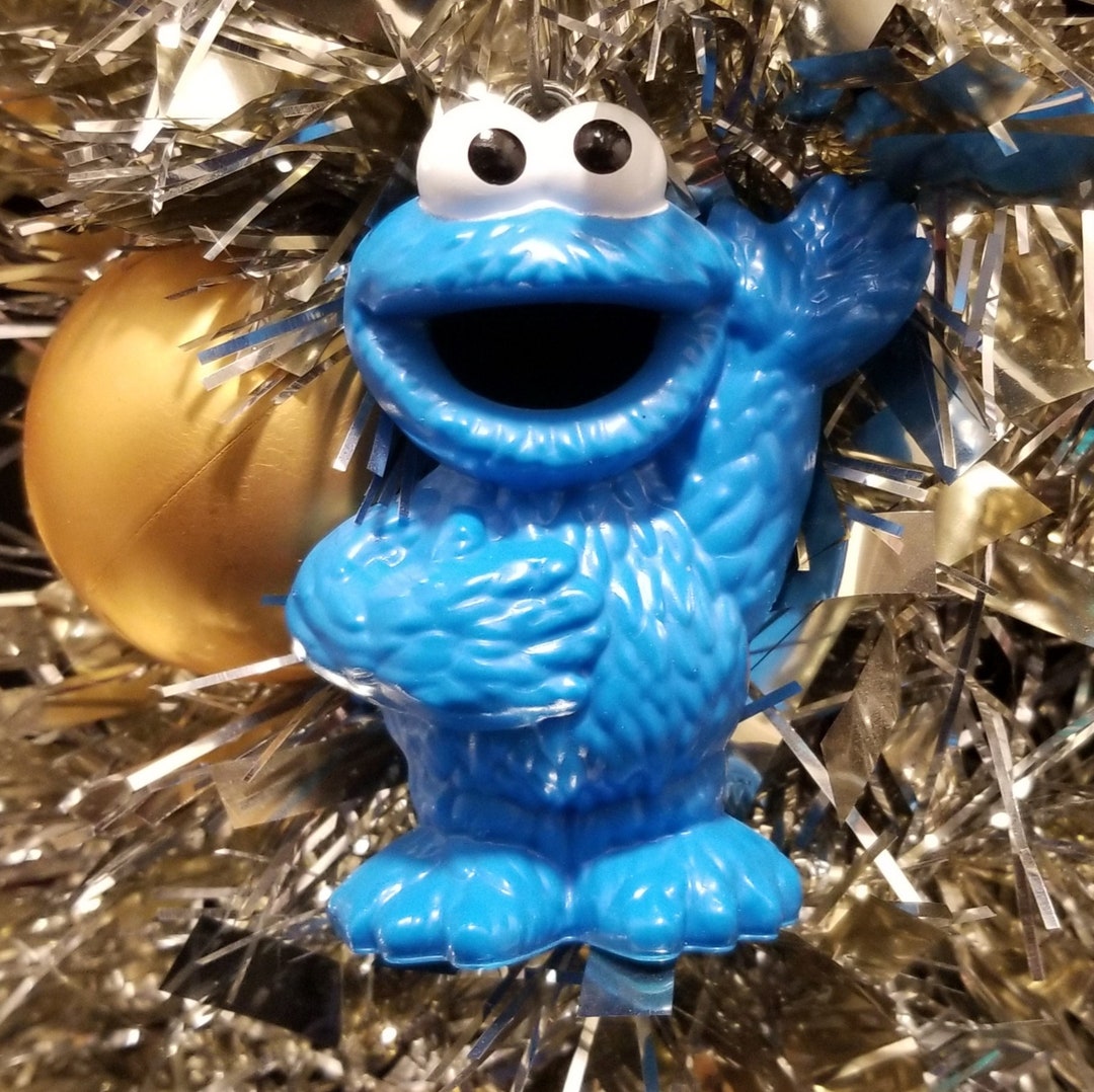 Sesame Street Cookie Monster Christmas Ornament Etsy