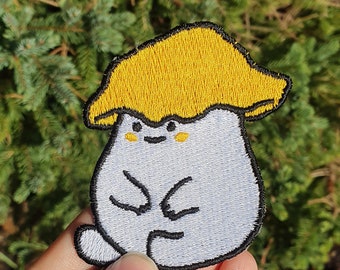 Mushroom Friend - Embroidered Patch