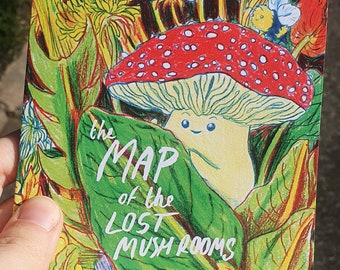 The Map of Lost Mushrooms - Concertina Zine