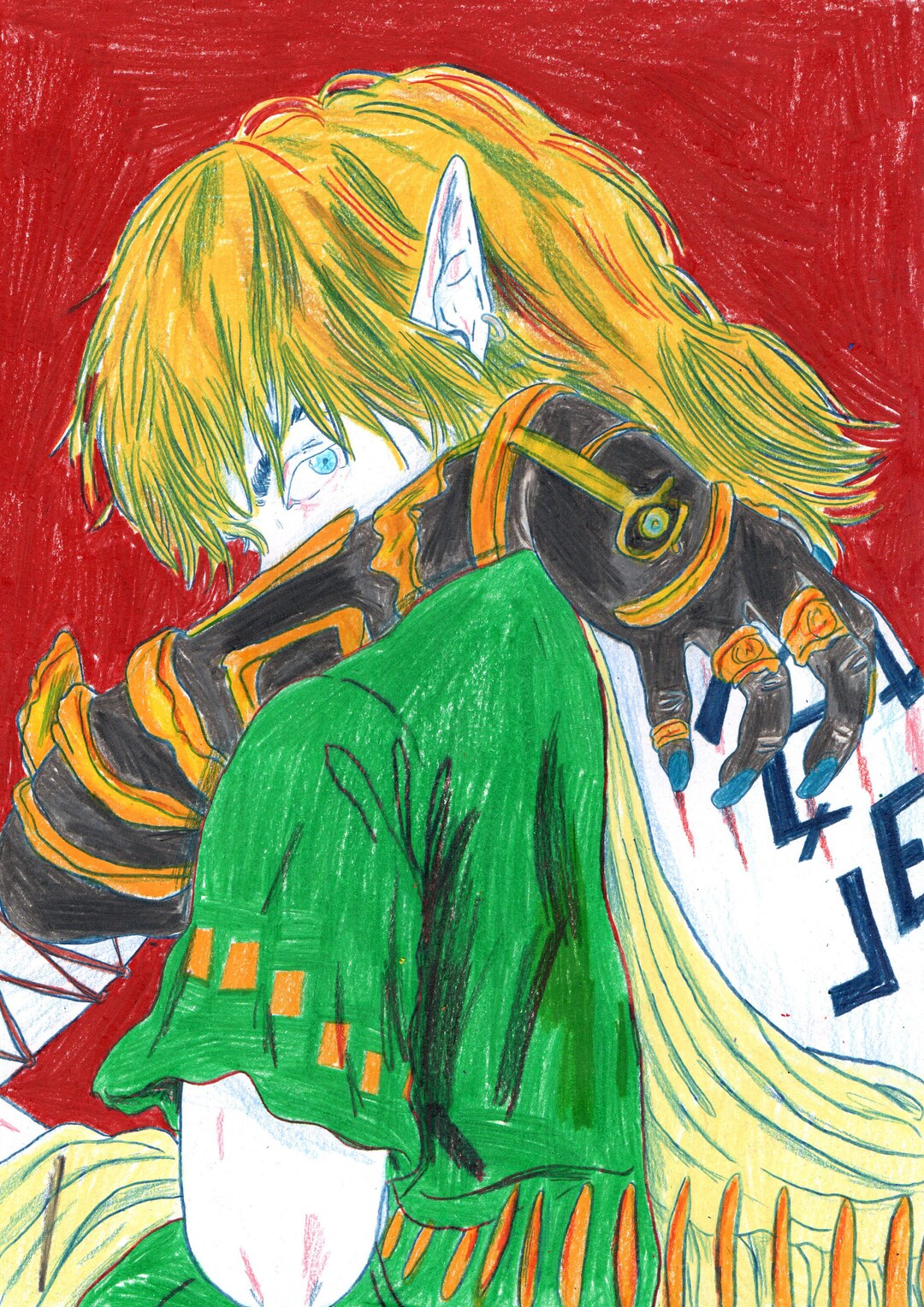 Link - Original A4 Drawing - Etsy