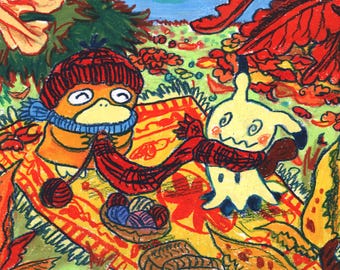 Tejido de otoño - Pre-venta de láminas
