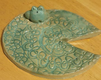 MADE TO ORDER - Froggy Soap Dish