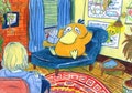 Duck Goes to Therapy - A5 Print