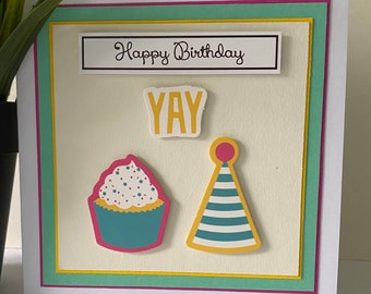 Birthday card, fun birthday card, cute birthday card