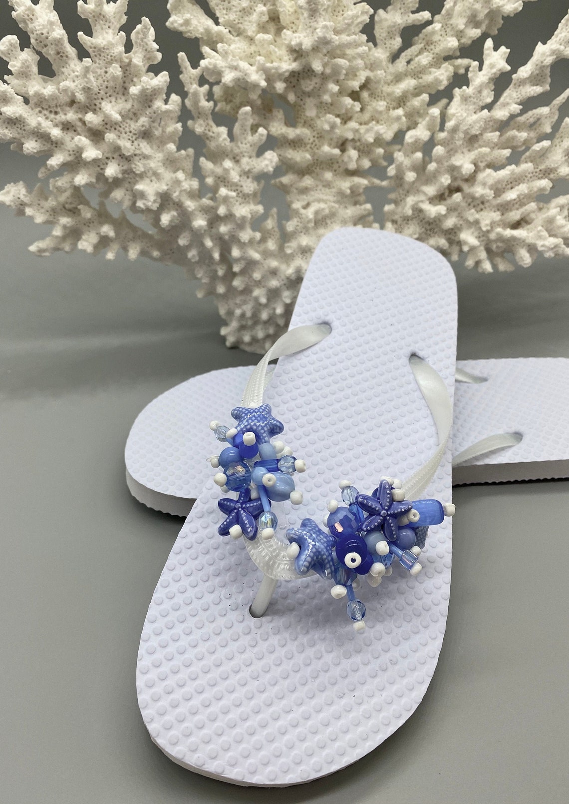 starfish flip flops