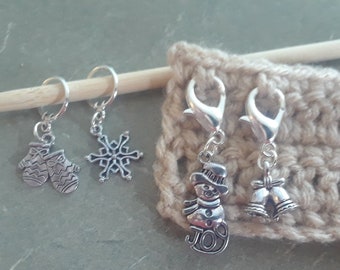 Stitch Markers - Christmas treasures