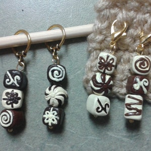 Stitch Markers - chocolate candy