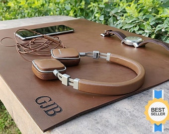 Leather Desk Blotter Etsy