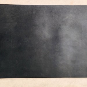 Leather Desk Pad , Leather Desk Mat Vintage Black Genuine , Executive Desk Blotter, Laptop Pad, schreibtischunterlage, Office Desk Accessory image 6