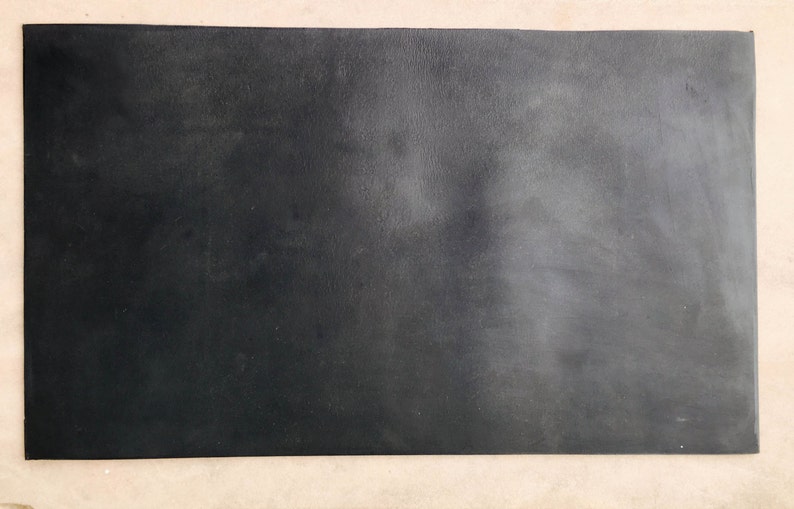 Leather Desk Pad , Leather Desk Mat Vintage Black Genuine , Executive Desk Blotter, Laptop Pad, schreibtischunterlage, Office Desk Accessory image 6
