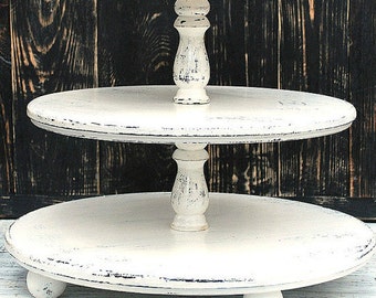 wooden cupcake stand etsy