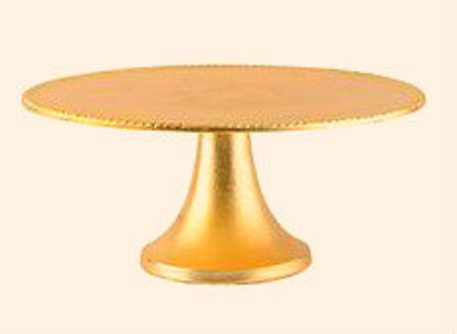 Gold cake stand 14 inch 16 inch 18 inch 22 inch wood gold Etsy
