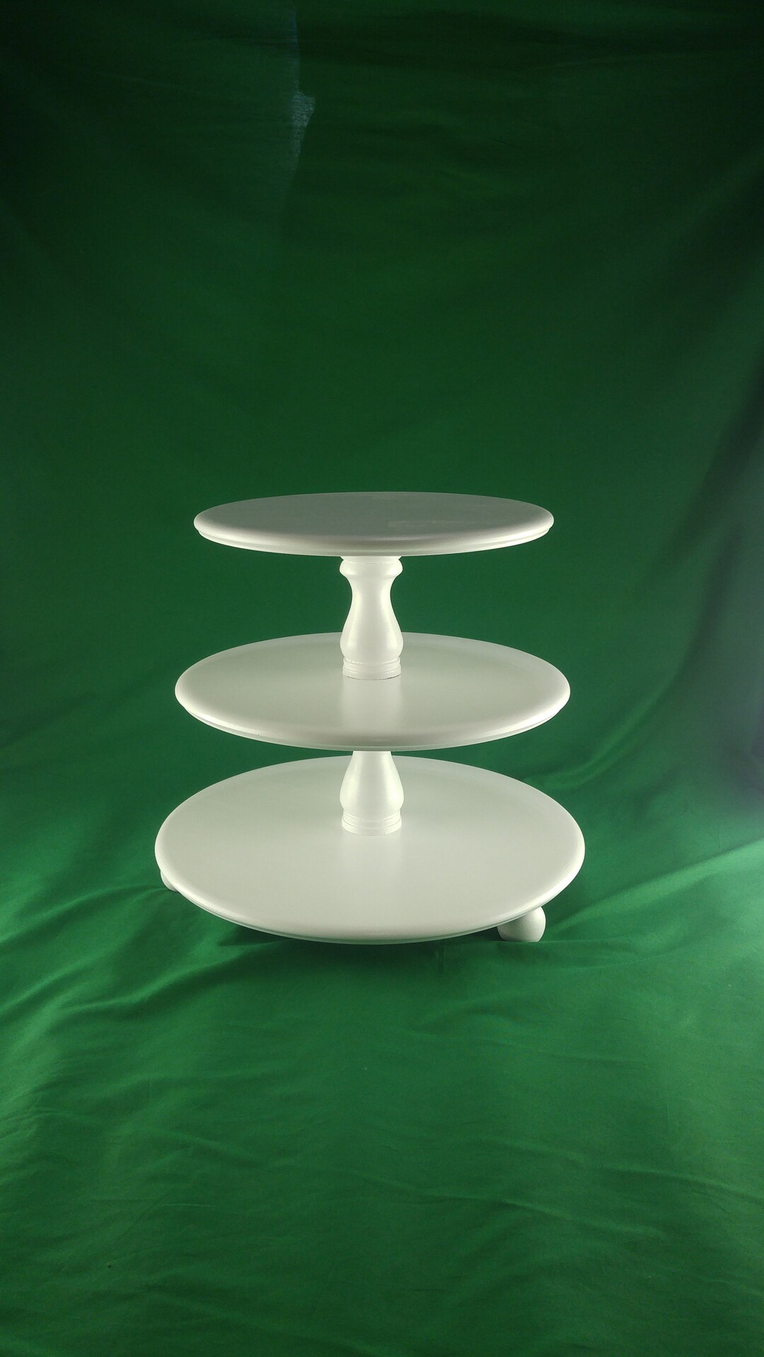 For Sale All Size White Cupcake Stand Shabby White 3 Tier4 Etsy