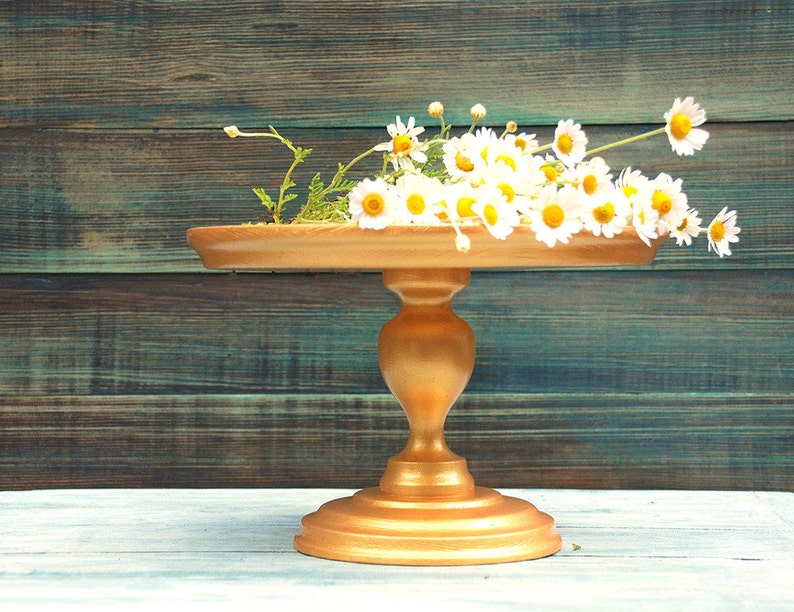 Cake stands 12 inch 14 inch 16 inch 18 inch gold cake Etsy