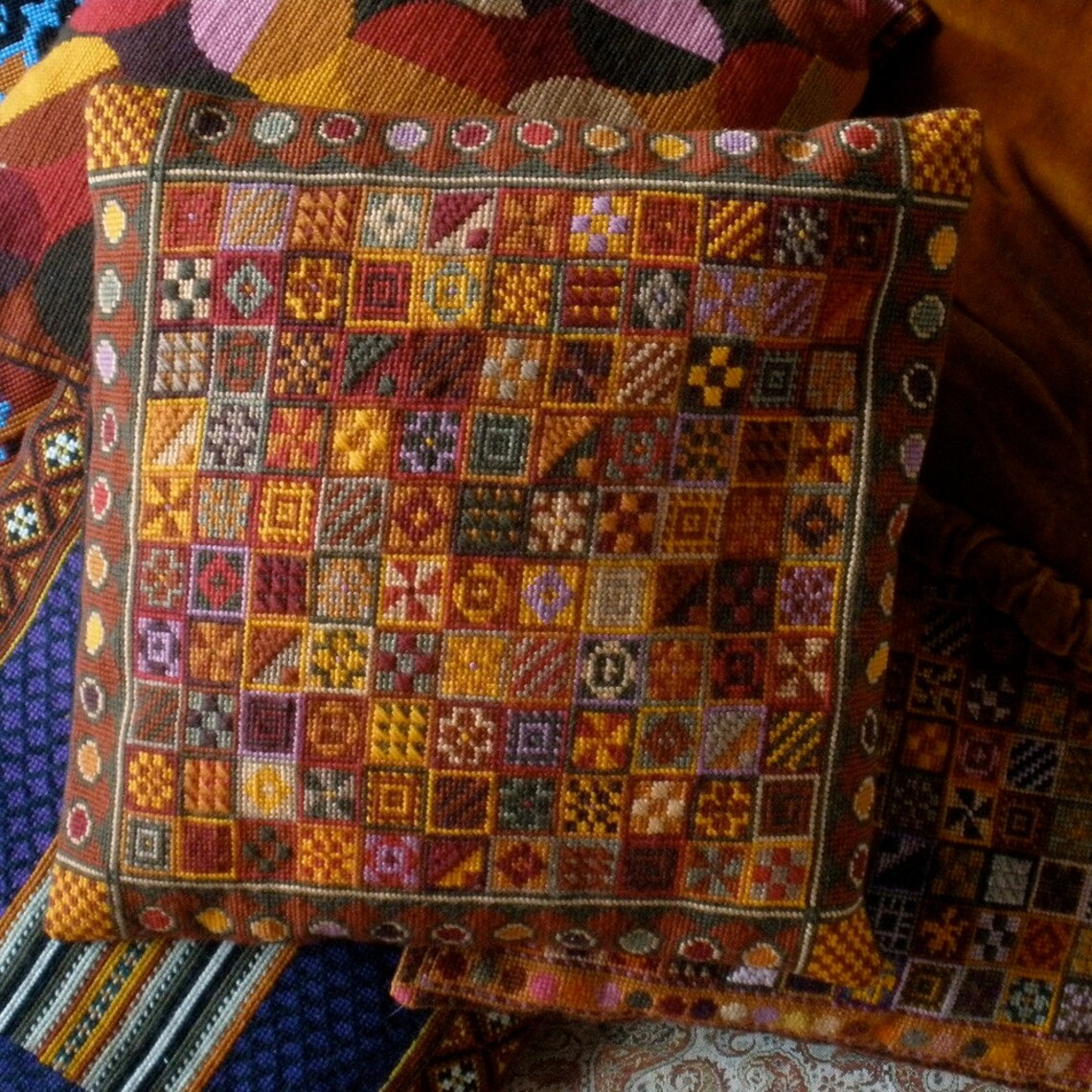 Needlepoint tapestry kit. 'MEDIEVAL'. Detailed Etsy