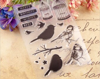 Vogelkafig Zeichnung Etsy