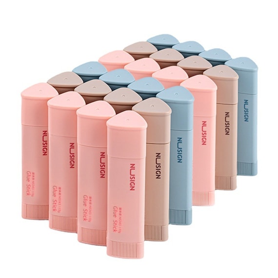 Cartoon Solid Glue Sticks, School Kawaii Cute Slime Glues