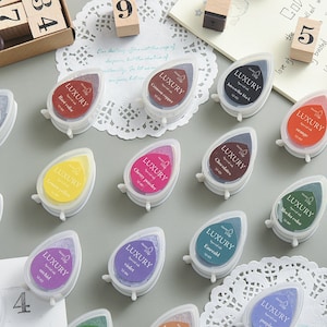 Multipurpose Ink Pad, Ink Pad for Stamping, Coloured Ink, Stamp